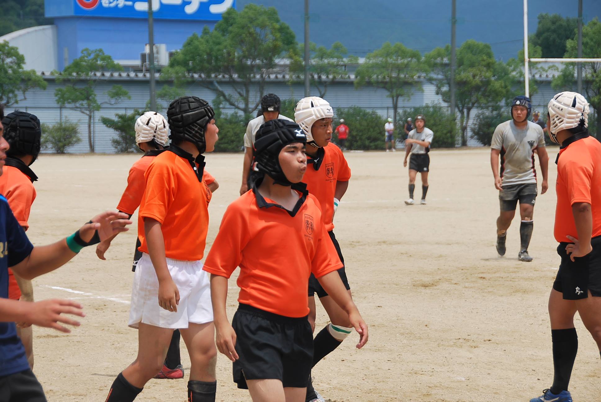 岡山県高等学校体育連盟ラグビー専門部夏季強化練習会