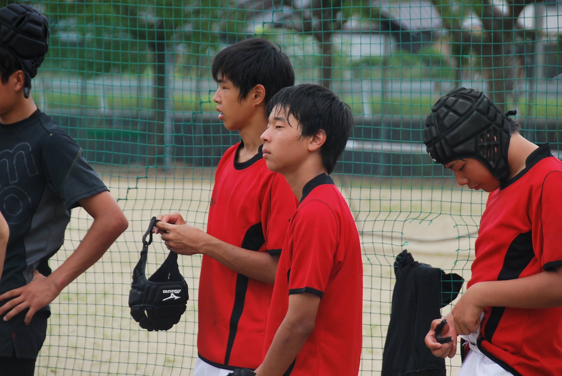 岡山県高等学校体育連盟ラグビー専門部夏季強化練習会