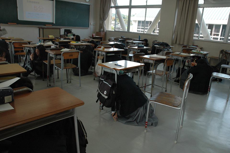 防災訓練を終えて