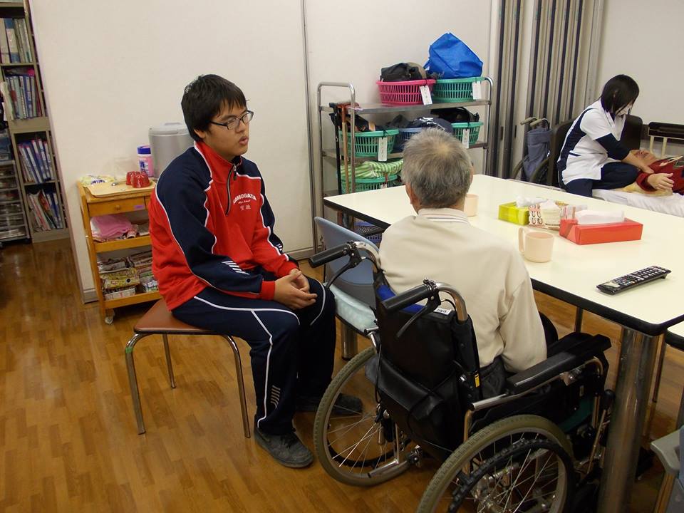 １年生福祉体験学習