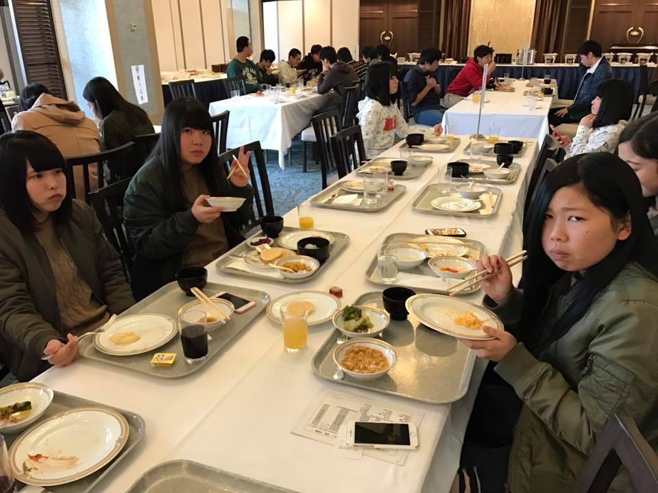 修学旅行３日目（朝食）
