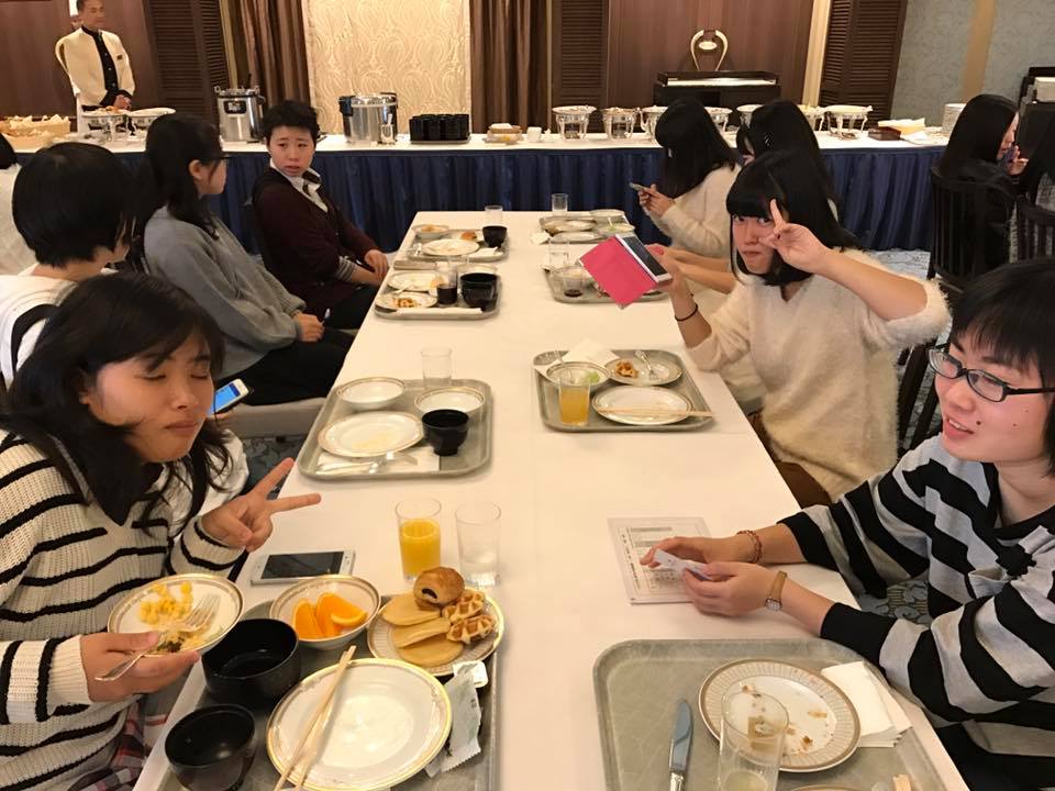 修学旅行2日目（班別研修出発）