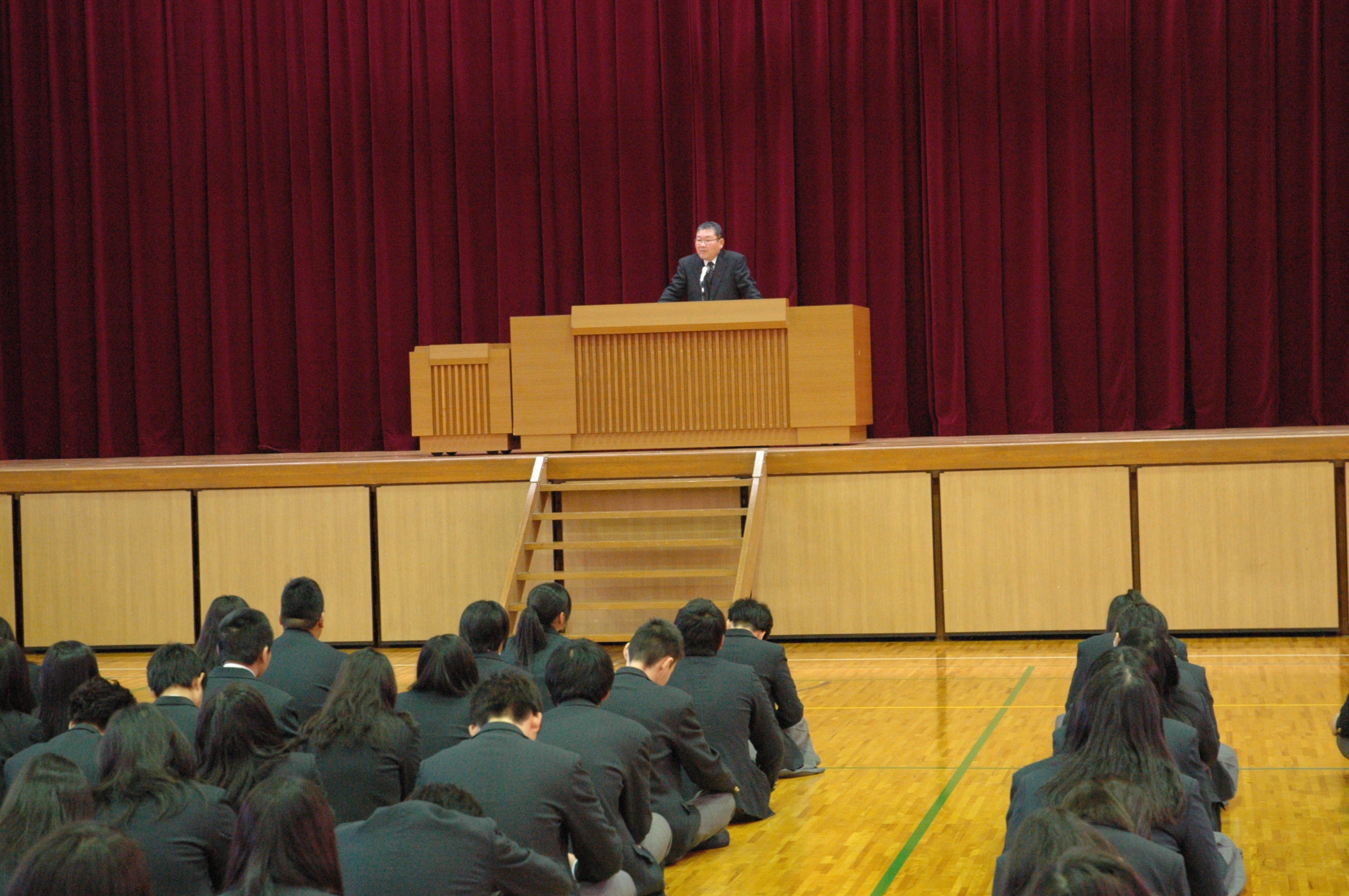 3学期始業式