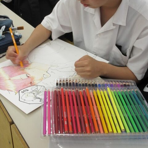 高校生美術コンクール　５名受賞