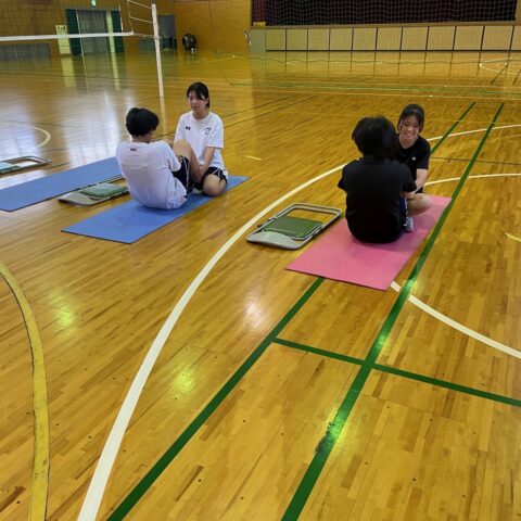 ８月に入りました！【女子バレーボール部】