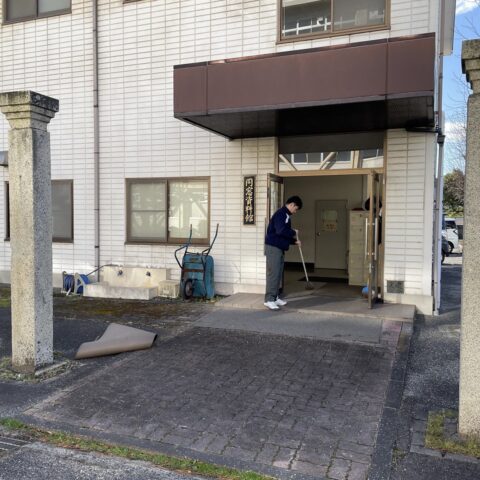 【軟式野球部】大掃除