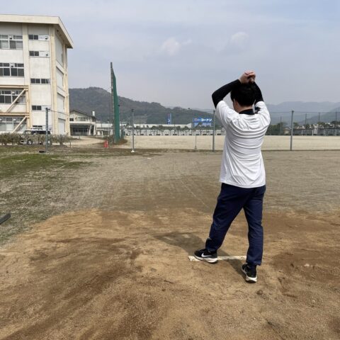 ブルペンが完成しました！（軟式野球部）