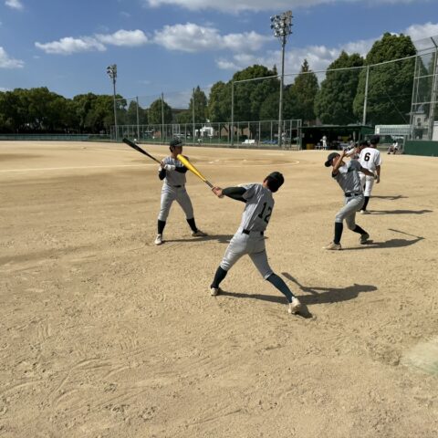 【軟式野球部】秋季予選vs商大附属
