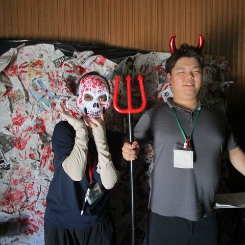 1年B組「おばけやしき」絶叫の嵐！